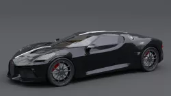 Bugatti La Voiture Noire - new 3D model