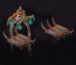 Cartoon hell - bones of grievances 3D model