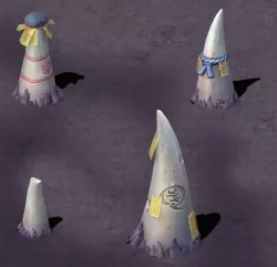 Cartoon hell - sharp tooth milk 3D model