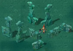 Cartoon version - the main pyramid top pillars 3D model