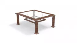 Center Tabil Low-poly 3D model