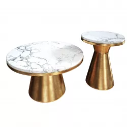 Center Table in Brass  3D model