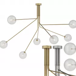 Chandelier Topaz By Eichholtz 3D model