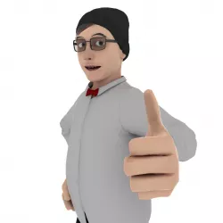 Chebick PBR Animated low poly game ready 3d model Low-poly 3D model