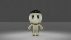 Chibi Character 3D model