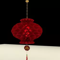 Chinese Honeycomb Lantern 3D model