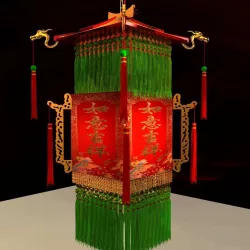 Chinese palace lantern 3D model