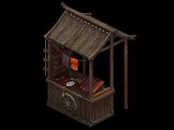 City - grocery store 17 3D model