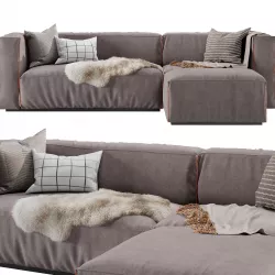  Cleon Modern Medium Sectional Sofa by Blu Dot 3D model