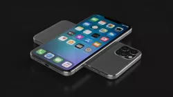 Concept of Apple iPhone 12 Pro Max In All Leaked Colors Low-poly 3D model