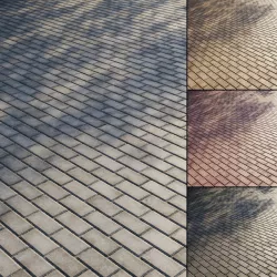 Concrete paving slabs Type 1 Texture
