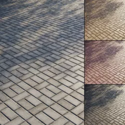 Concrete paving slabs Type 13 Texture