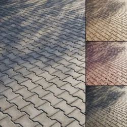 Concrete paving slabs Type 15 Texture