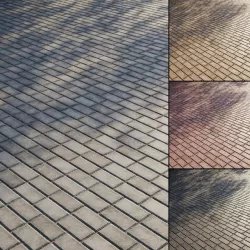 Concrete paving slabs Type 4 Texture