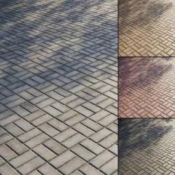 Concrete paving slabs Type 5 Texture