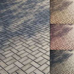 Concrete paving slabs Type 8 Texture