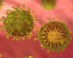 Coronavirus SARS CoV 2 Low-poly 3D model