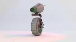 D-O Droid Star wars The Rise of Skywalker 3D model
