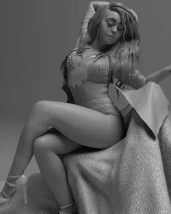 Dancer Pose 3D model