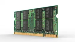DDR2 1GB SO-DIMM Memory Module Low-poly 3D model