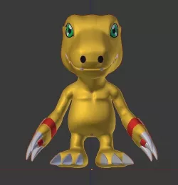 Digimon - Agumon Savers 3D model