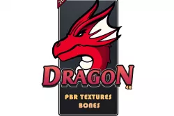 DRAGON PBR Bones Texture
