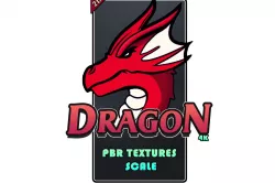 DRAGON PBR Scale Texture