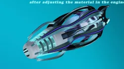 Energy Cannon Sci-Fi Low-poly 3D model