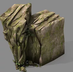 Explore the mountains - Mountain Rock 012 3D model
