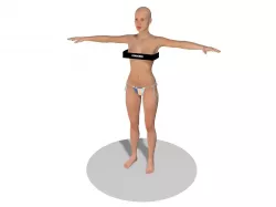 Female 3D model