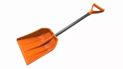 Finnish snow shovel 3D model