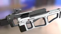 FN P90 2K prototype Low-poly 3D model