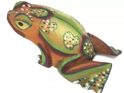 Frog Ornament - high poly and low poly versions Low-poly 3D model