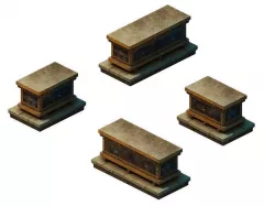 Game model - the tomb of the sarcophagus 3D model