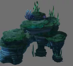 Game Model - Trench Bottom Cave 3D model