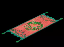 Game Models - Home Interior Objects - Carpet 02 3D model