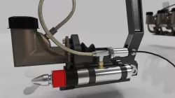 Hydraulic Car Handbrake 3D model