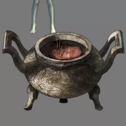 Incense burner 01 3D model