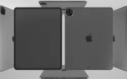 Ipad Pro 2020 and Trackpad 3D model