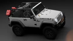 Jeep Wrangler limited  3D model