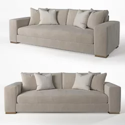 Kathy Kuo Doniel Sofa 3D model