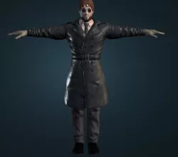 Male Spy Character 3D model