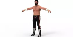 MAN - Sami Zayn 3D model