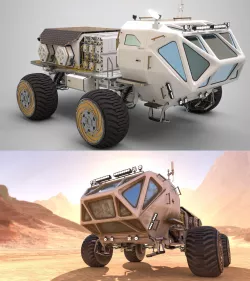Marsohod Rover 3D model