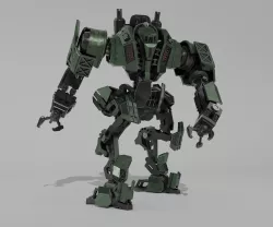 Mech model 3D model