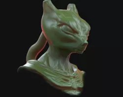 Mew Two 3D model