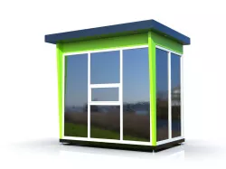 Mini-Mart Shopping pavilion 3D model