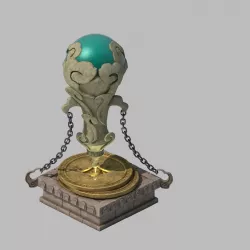 Money - Crystal Hammer 01 3D model