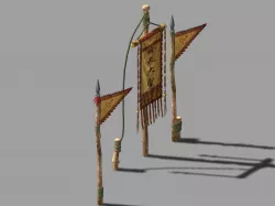 Monkey King-Flag 12 3D model