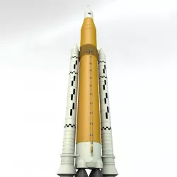 NASA Space Launch System 3D model